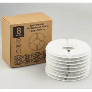 cat water fountain filters 8 pack