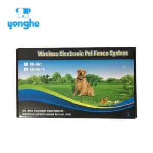 Wireless Dog Fence Pet Containment System KD661 color box